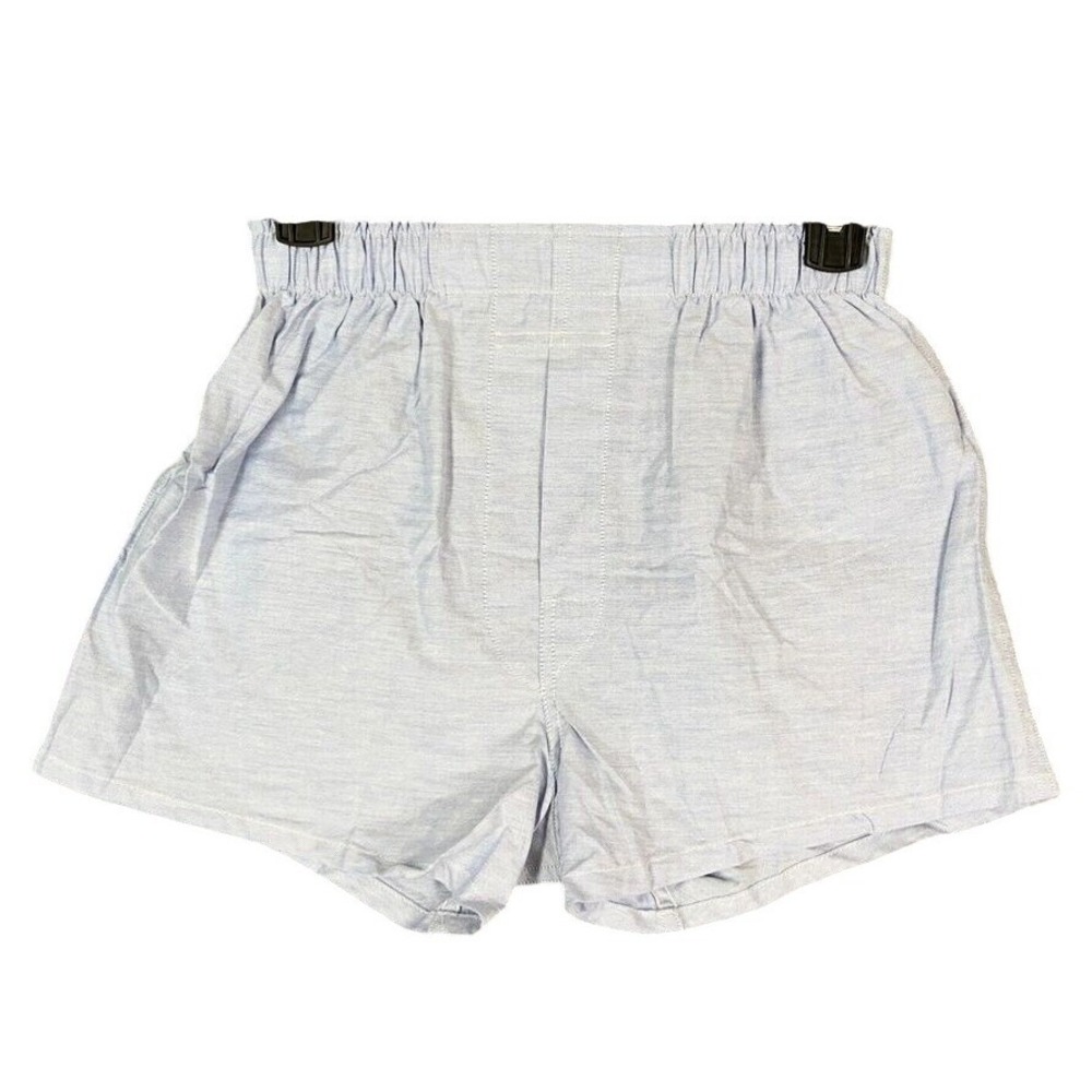Brooks Brothers Traditional Fit Cotton Sleep Shorts Boys Large Blue Youth Boxers